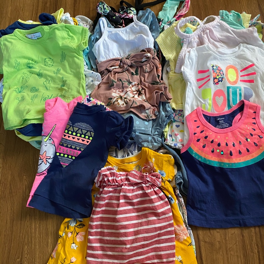 Baby Girl 6m Lot- 39 Pieces!!!